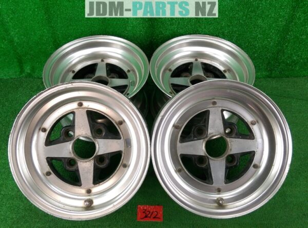 Work Equip 01  / Spinning 4 Spoke 3 piece  13x6j +10 / 7j +3 4x114.3 CB » JDM-PARTS NZ