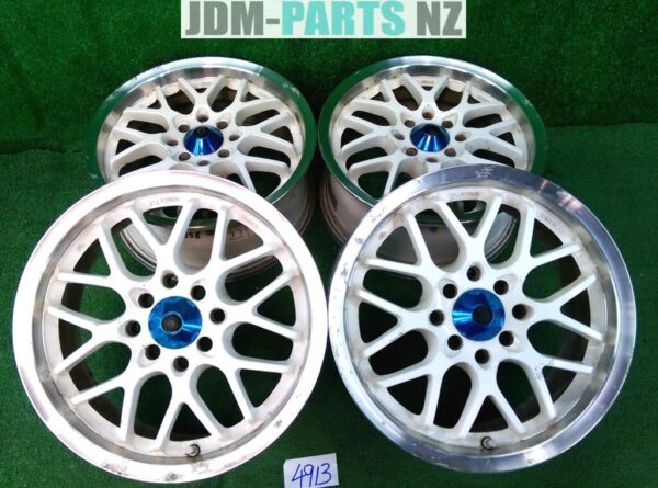 CRIMSON RACING SPARCO NS2 15x6.5j +35 4x100 / 4x114.3 CB » JDM-PARTS NZ