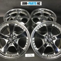 WORK LS 105 SUPERCHROME 2 piece 19x8.5j +40 / 19x9.5j +45 5x114.3 CB