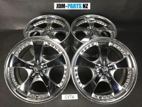 WORK LS 105 SUPERCHROME 2 piece 19×8.5j +40 / 19×9.5j +45 5×114.3 CB:73 x4  » JDM-PARTS.co.nz