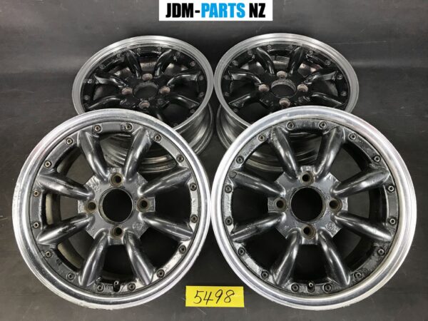 WATANABE SPEEDSTAR RS-8 / R-S EIGHT 3 piece 15×6.5j +34 4×114.3 CB:74 x4 »  JDM-PARTS.co.nz