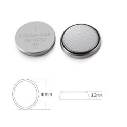 CR1632 LM1632 BR1632 ECR1632 3V Coin Battery Button Cell-3522