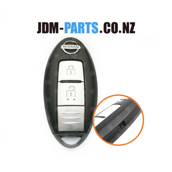 NISSAN Genuine SMART KEY Fob 2 Buttons slot » JDM-PARTS NZ