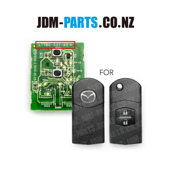 MAZDA Genuine Remote Transmitter key Fob 2 Buttons Model 41780-501-40# » JDM-PARTS NZ