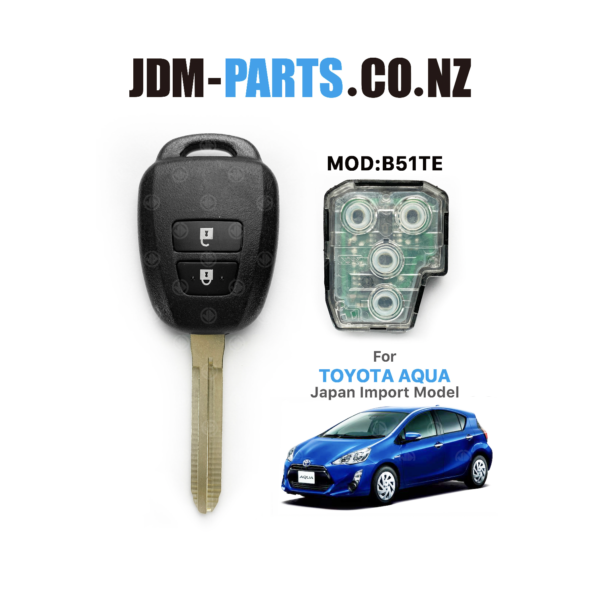 TOYOTA Remote KEY Fob Transmitter 2 Buttons 315Mhz B51TE » JDM-PARTS NZ