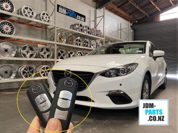 MAZDA AXELA Key replacement and smart key Duplication MAZDA 3 » JDM ...