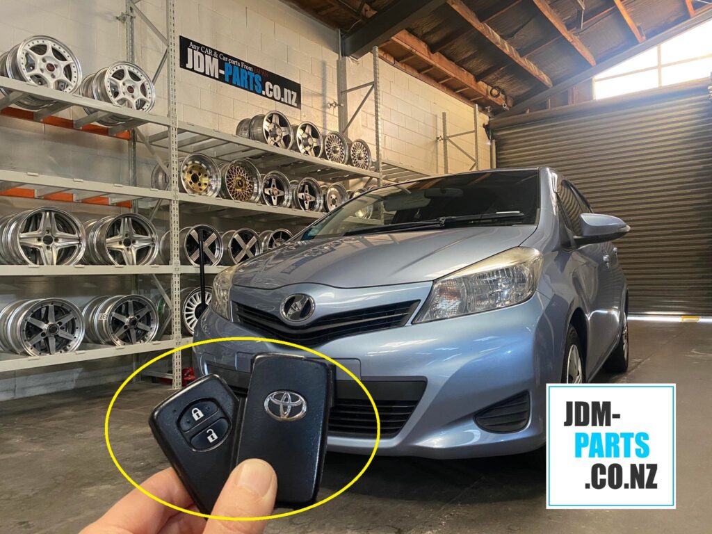 TOYOTA VITZ SMART KEY Replacement and Key Cut » JDM-PARTS.co.nz