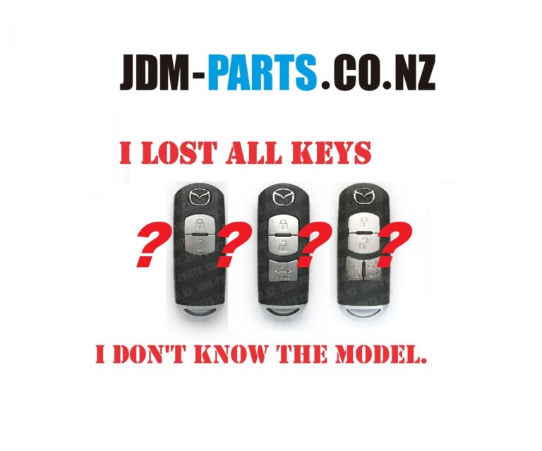 MAZDA LOST-ALL-KEYS » JDM-PARTS NZ