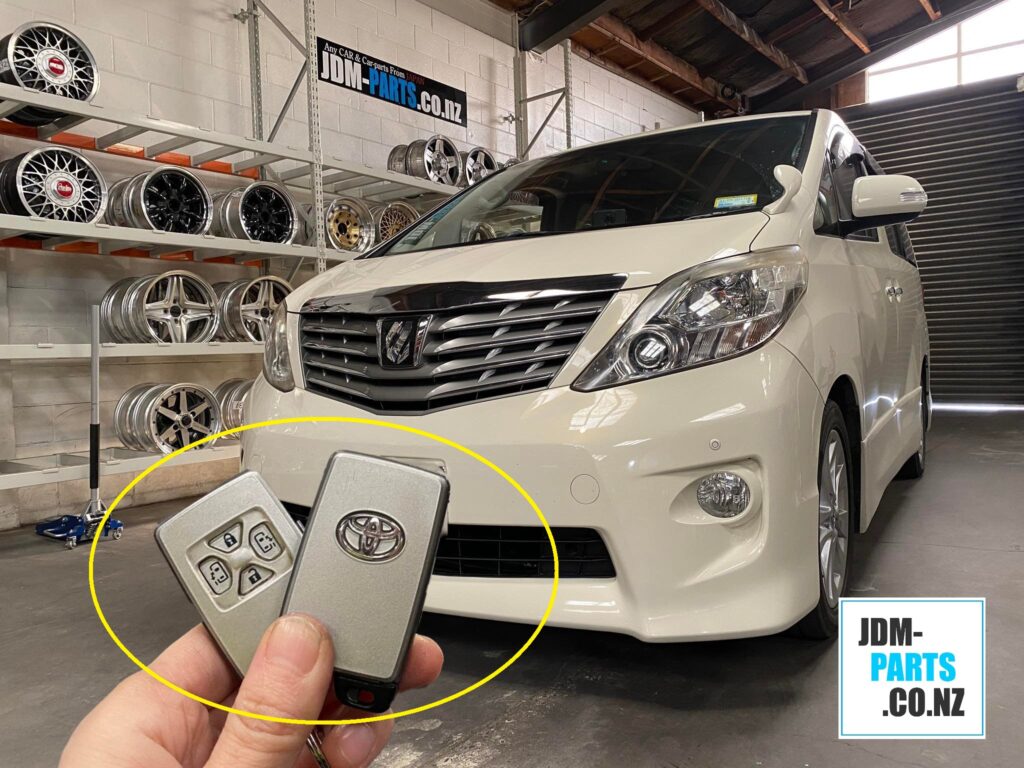 TOYOTA ALPHARD Replacement key » JDM-PARTS.co.nz