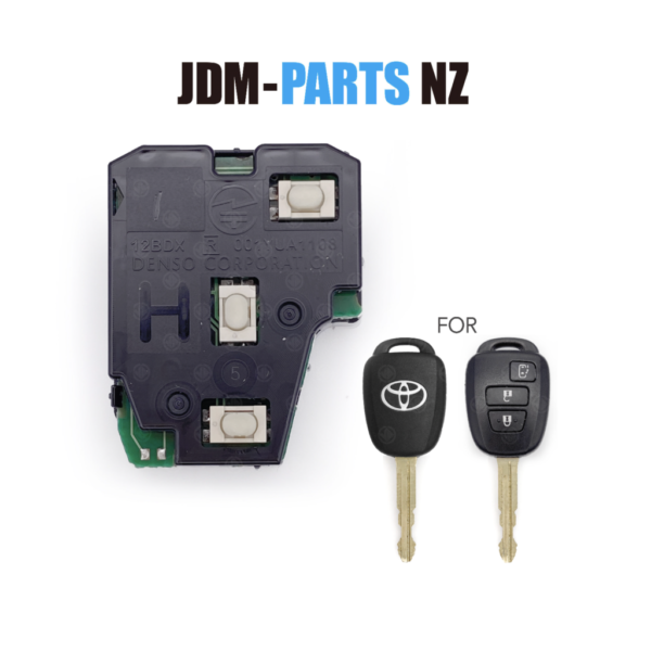 TOYOTA Genuine Remote KEY Fob Transmitter 3 Buttons 12BDX » JDM-PARTS NZ