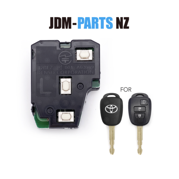 TOYOTA Genuine Remote KEY Fob Transmitter 3 Buttons 12BEZ » JDM-PARTS NZ