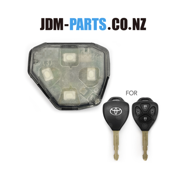 TOYOTA Genuine Remote KEY Fob / Transmitter remote 4 Buttons » JDM-PARTS NZ