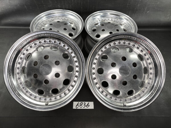 WEDS MAD DINGO 3 piece Non welded 16x8j -3 6x139.7 CB » JDM-PARTS NZ