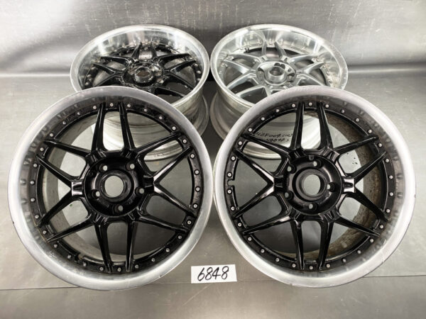 SSR / SPEED STAR KAKIMOTO Kai N-GT 3 piece TYPE D 17x8j +34 5x114.3 / 17x9j +37 5x114.3 / 4x114.3 CB » JDM-PARTS NZ