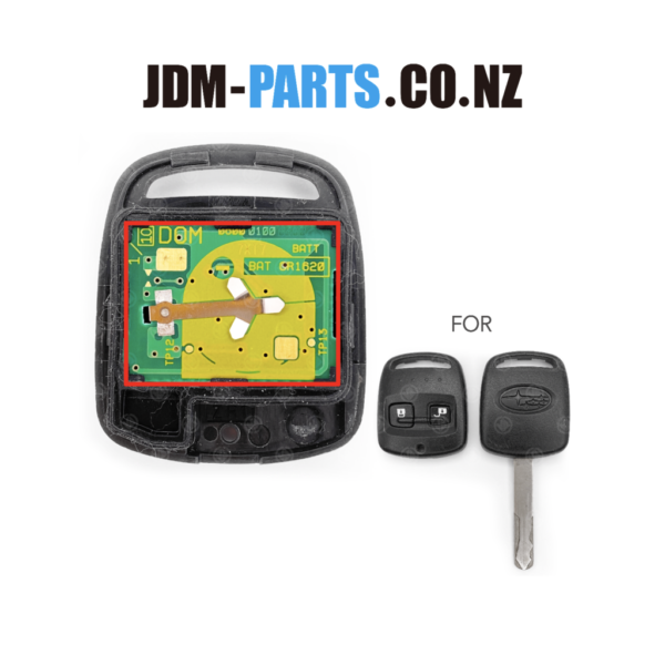 SUBARU Genuine Remote Transmitter KEY Fob 2 Buttons 315Mhz Model 0600 0100 (Unlocked) » JDM-PARTS NZ