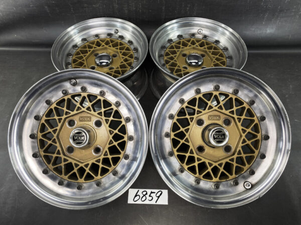 RAYS VOLK MESH 3 piece Non welded 14x6j +13 / 14x7j +1 4x114.3 CB » JDM-PARTS NZ