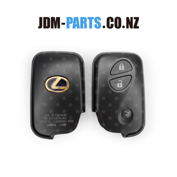 LEXUS TOYOTA SMART KEY Fob Transferable / replacement KEY shell 3 Buttons » JDM-PARTS NZ