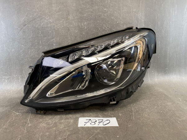 MERCEDES BENZ C Class W205 Genuine LED Headlight A2058201361 / Left Side x1 » JDM-PARTS NZ