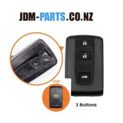 TOYOTA CROWN HARRIER Mark-X SMART KEY Slot type Key fob Shell Transferable / Replacement shell 3 Buttons