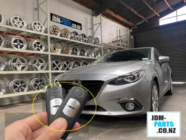 MAZDA AXELA Smart key fob Replacement and coding » JDM-PARTS.co.nz