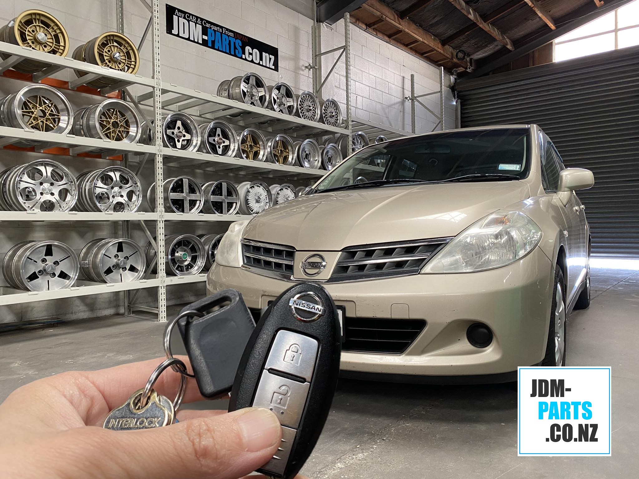 NISSAN TIIDA Replacement key » JDM-PARTS.co.nz