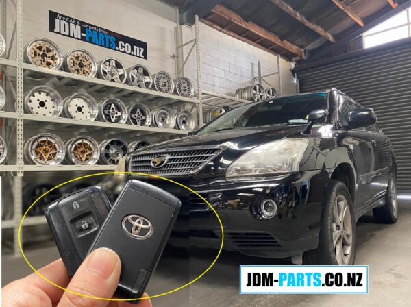 TOYOTA HARRIER Hybrid MHU38 Smart Key Replacement duplication » JDM ...