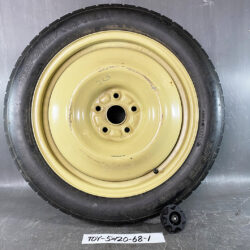 Space saver LEXUS LS460 LS600h HYBRID 5x120 Temper tyre With Screw T155 / 70D18