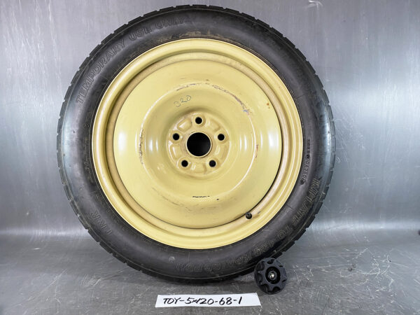 Space saver LEXUS LS460 LS600h HYBRID 5x120 Temper tyre With Screw T155 / 70D18 » JDM-PARTS NZ